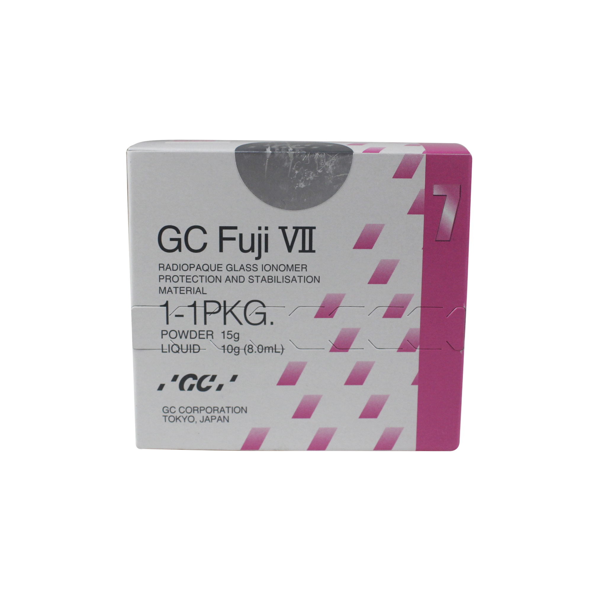 GC/而至 富士七 玻璃离子水门汀 富士VII 粉色，15g粉+10g液